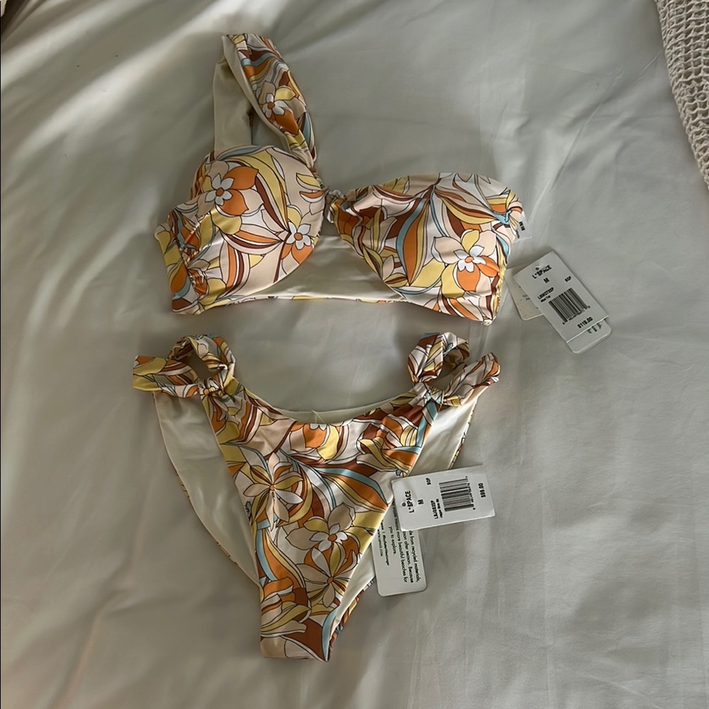 Vibrant Floral Bikini Set